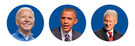 Biden/Obama/Clinton